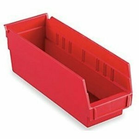 AKRO-MILS 30-138red Shelf Bin 6-5/8x4x17-7/8 SLS-AMAPS1620